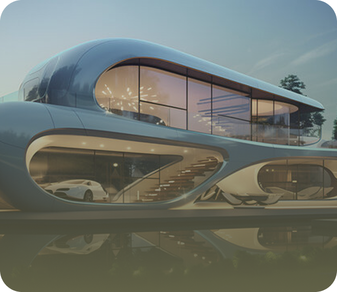 Modern co-living space